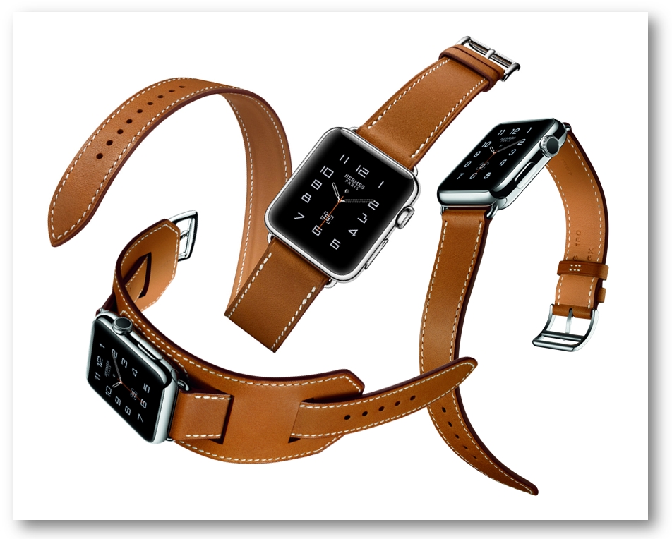 Apple Watch Hermes with diff straps