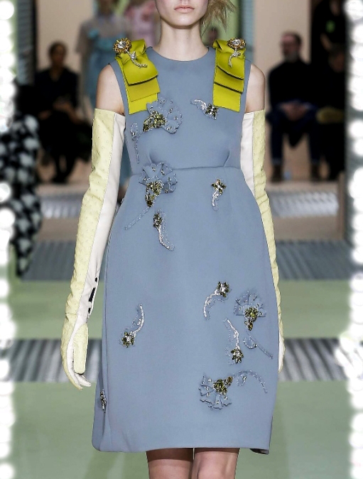 Prada bow dress
