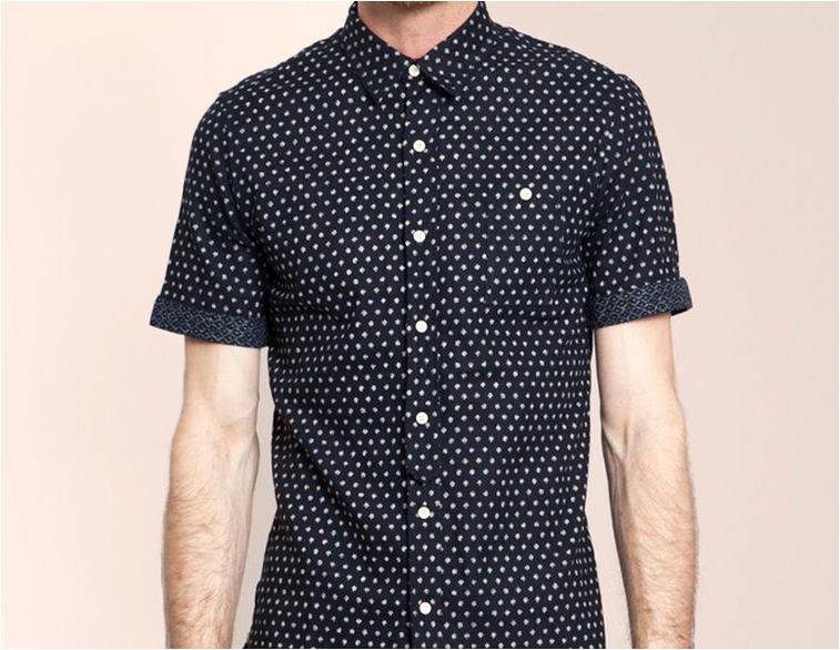 Three Animal indigo shirt AW 2015