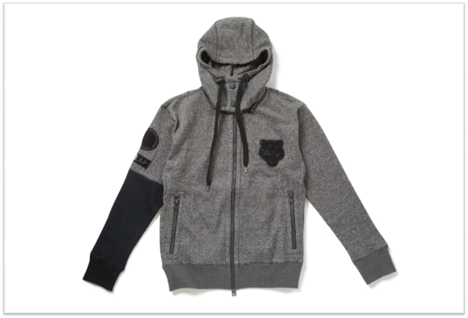 Onitsuka Tiger X Andrea Pompilio Sweat Zip Parka