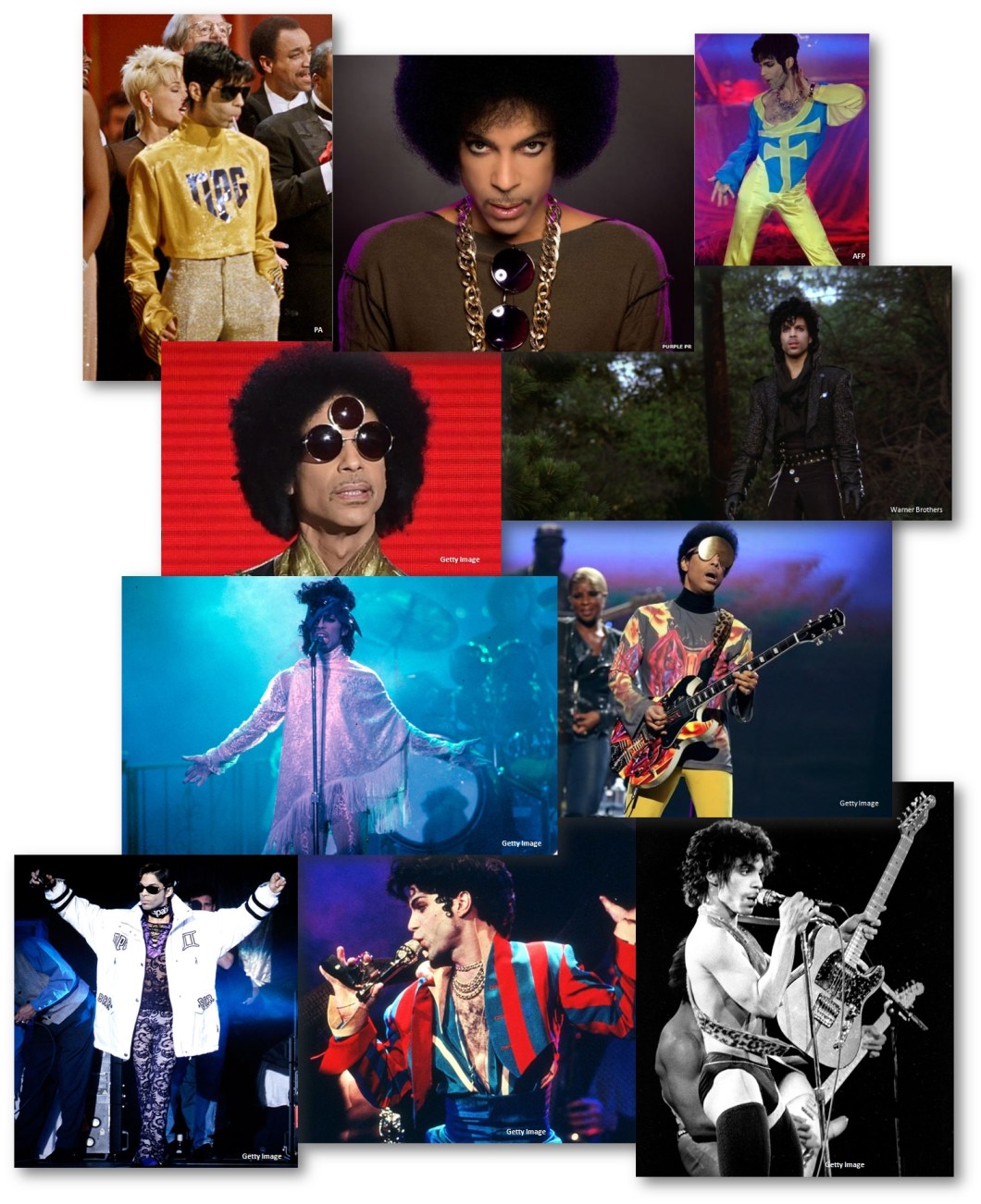 Prince through the years