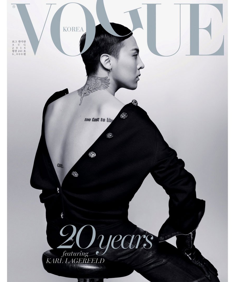 G Dragon Vogue Korea
