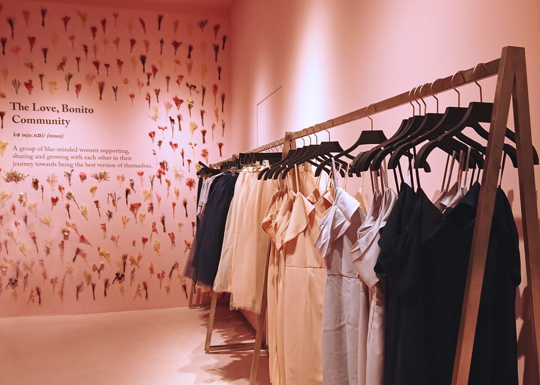 Love Bonito selfie wall