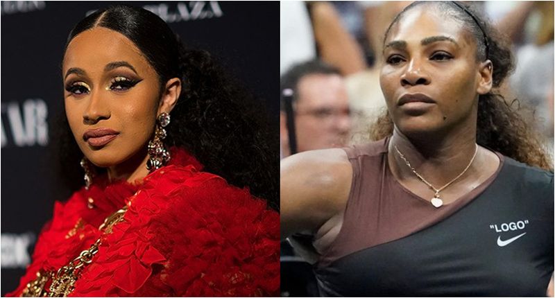 Cardi B & Serena Williams