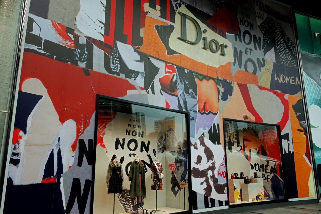 Dior store front Oct 2018