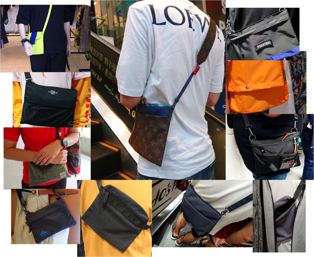 Flat bags on SG streets