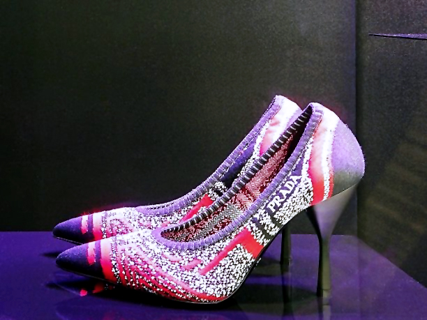Prada knit heels