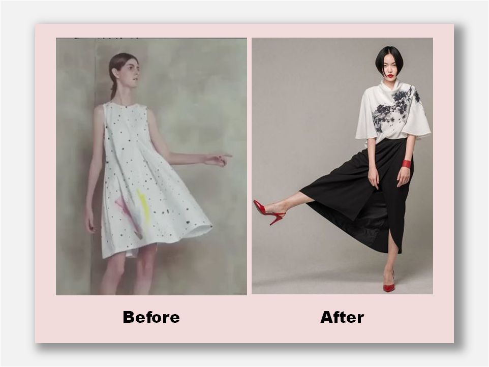 Ying the Label before & after