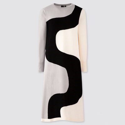 2019) Winter Style 1: The Graphic Sweater-Knit Dress  Style on the Dot