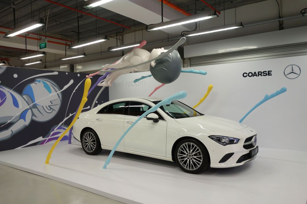 Mercedes Benz X Coarse installation
