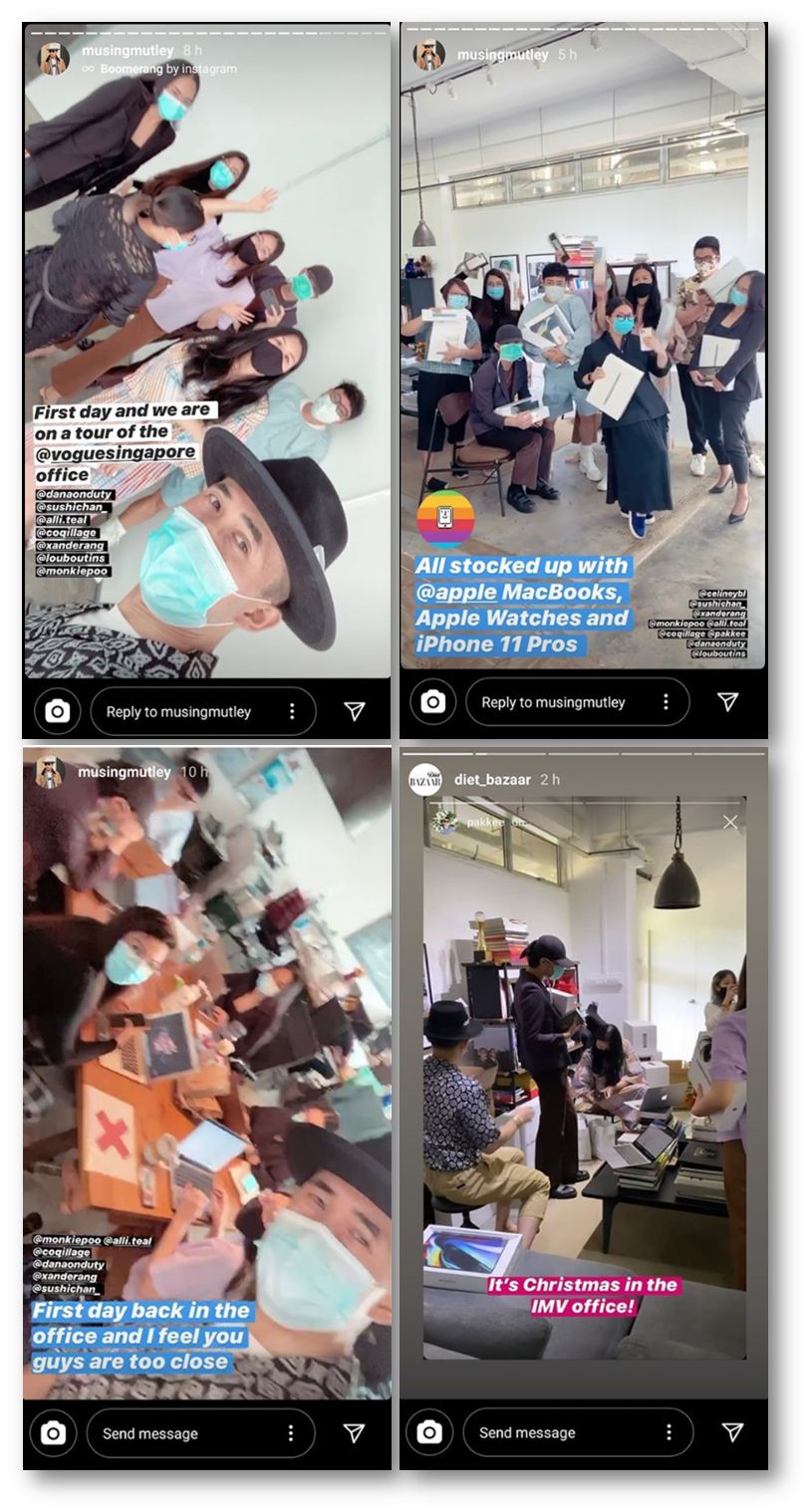 Vogue's back at work June 2020